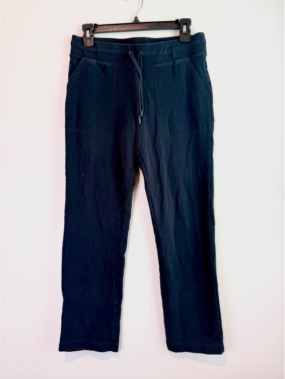 L.L.Bean Women's Black Cotton Blend Casual Pants XS Petite